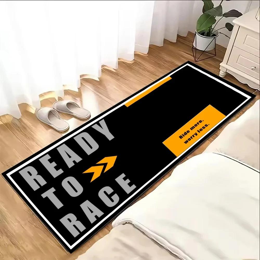 Podložka na parkování motocyklu, měkká a protiskluzová, přikrývka k posteli do ložnice, výstavní plocha, dekorativní koberec, domácí dekorace