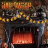 1pc Halloween 10/20 LED Single Layer Pumpkin String Lights Battery Operated For Home Indoor Outdoor Halloween Party Decoration