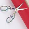 Retro Alloy Embroidery & Craft Scissors for Cross Stitch, Manicure, Paper Cutting, Eyelash Trimming & Thread Ends