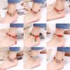 Jl61 Simple Bell Red Rope Anklet, Hand-Woven Ethnic Style Anklet Foot Decoration, Natal Year Anklet