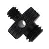 1 4 Inch To 3 8 Inch Male Threaded Screw Mount Adapter for Tripod Camera Cage Ball HeadBlack