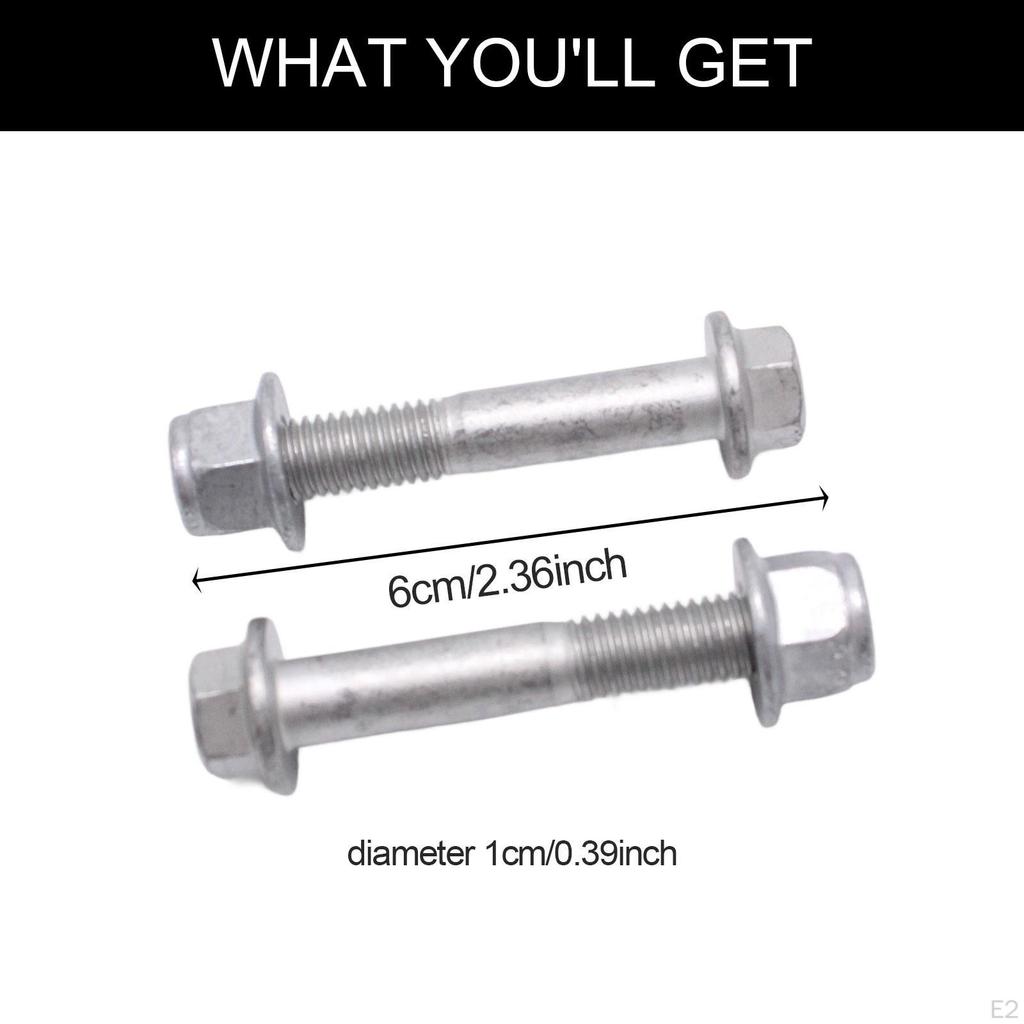 2x Suspension Control Arm Wishbone Pinch Bolts Replace Parts 1513400 Car Accessories High