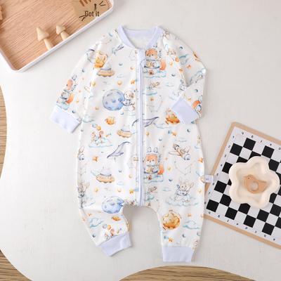 Reiner Baumwoll-Baby-Strampler & Schlafsack - Frühling/Herbst-Kollektion für Jungen & Mädchen