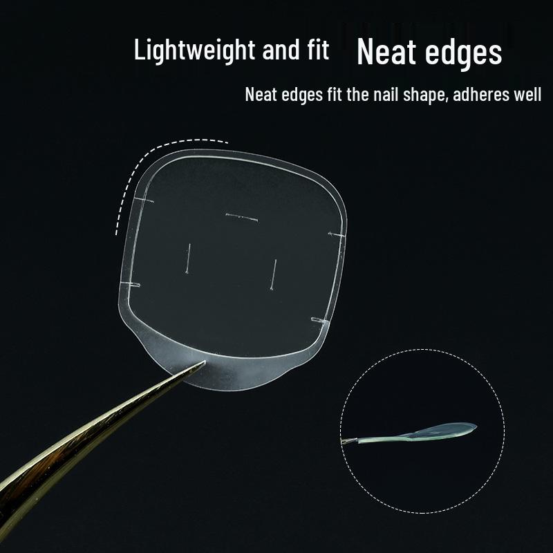 Jelly Gel Reusable Double-Sided Transparent Nail Tape for Traceless Application