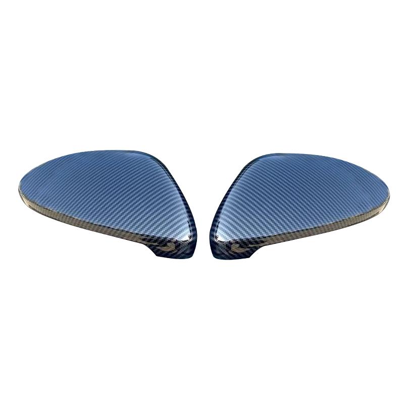 For Volkswagen VW Golf 7 MK7 7.5 GTI R GTE GTD 2013- Rearview Mirror Cover Side Mirror Caps carbon fiber Car Accessories