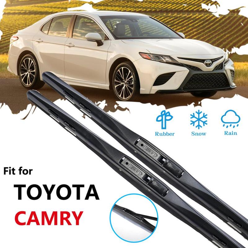 For Toyota Camry XV20 XV30 XV40 XV50 XV70 XV 20 30 40 50 70 1997~2020 Wipers Blade Car Accessories Windshield Wipers 2011 2017