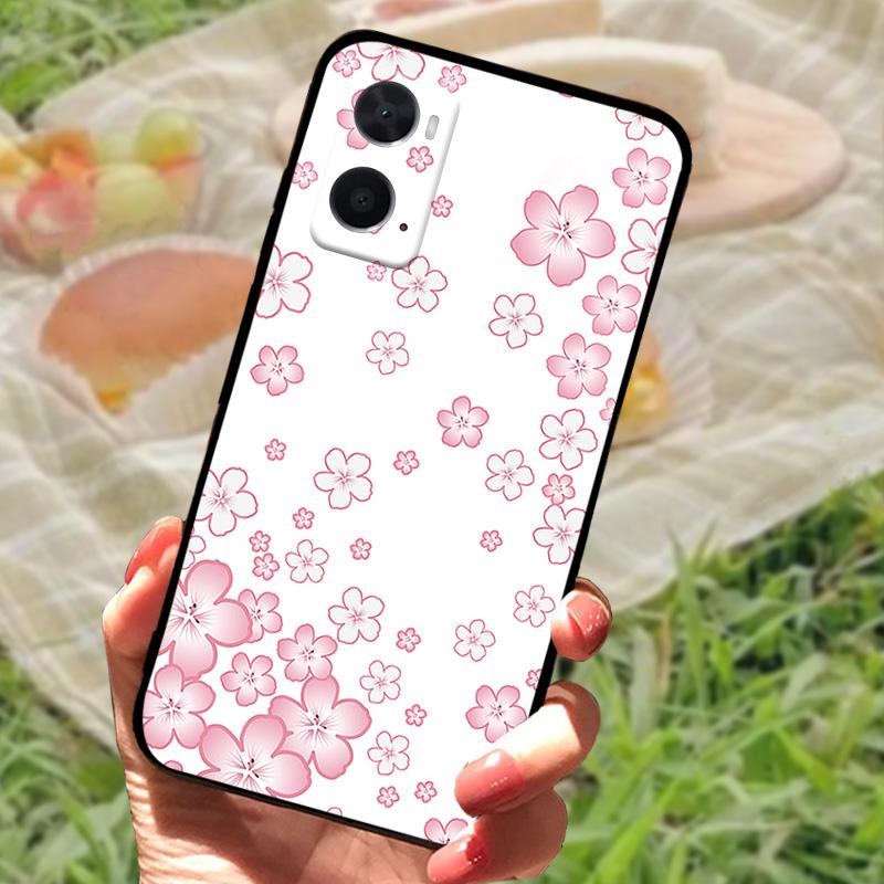 Für OPPO A96 A36 A76 4G Hülle Stoßfest Rückseite TPU Weiche Abdeckung Für OPPO A96 A36 A76 4G Handyhüllen Luxus Schwarz Schutzhüllen