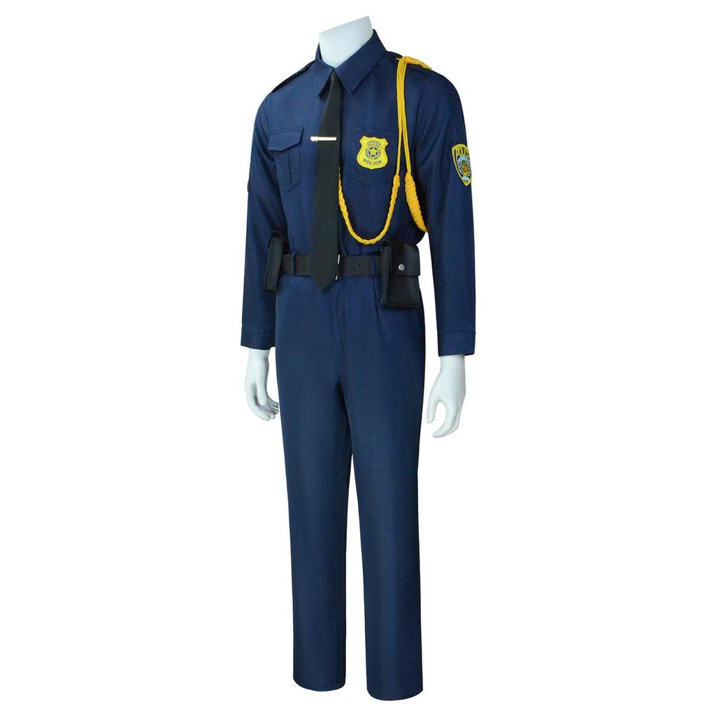 Zootopia Judy Rabbit & Nick Fox Police Officer Cosplay Costumes for Halloween