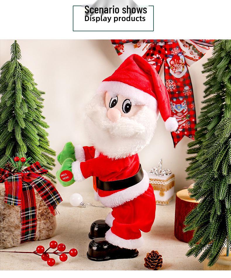 Creative Wiggle Butt Santa Claus: Musical Christmas Novelty Gift for Kids