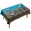 Bohemian Tablecloth Waterproof, Oil-Proof And Anti-Scalding Leave-In Rectangular Tablecloth Ethnic Style Coffee Table Cloth Household