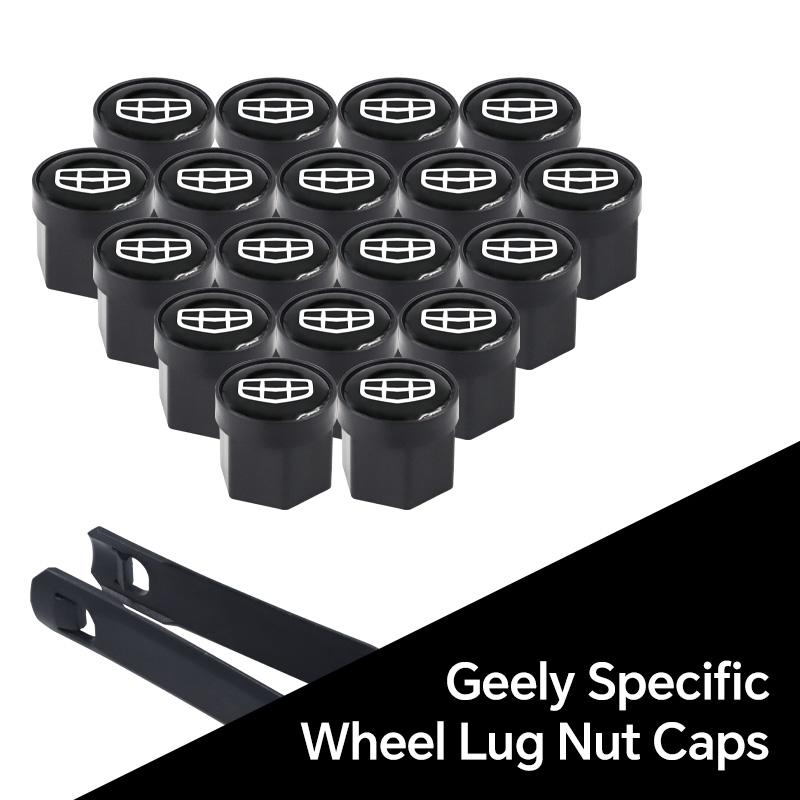 

LUNGU-Q-20Pcs Tire Nut Caps For Geely Emgrand Emgrand GS Okavango FY11 Preface Geome Caps Car Wheel Caps Bolts For Wheel Bolts140000