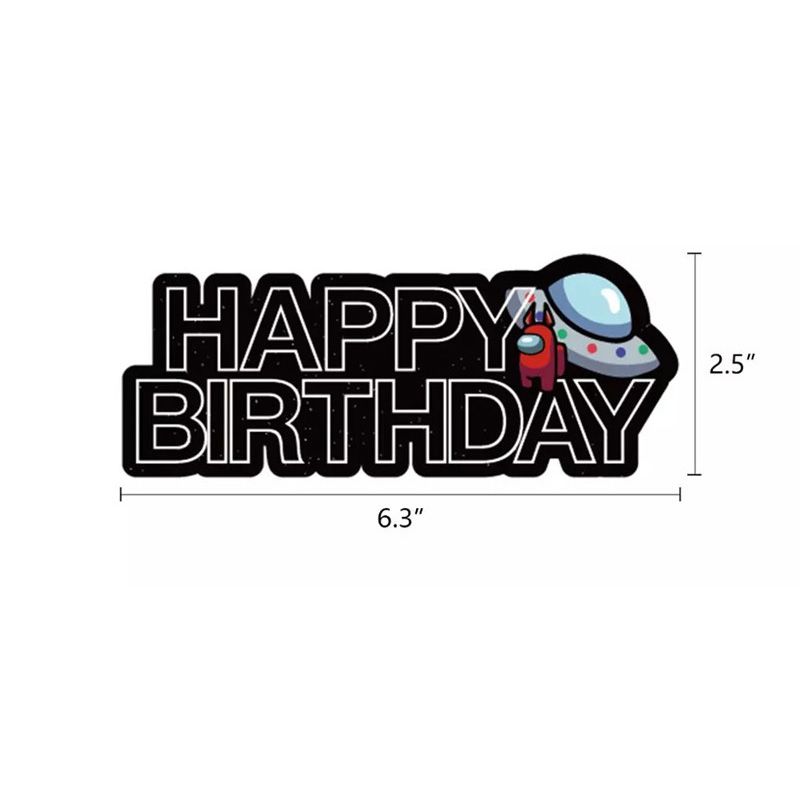 

Party Supplies Decorations Set Cake Topper Latex Balloon Kids Birthday Cake Topper-1pcs