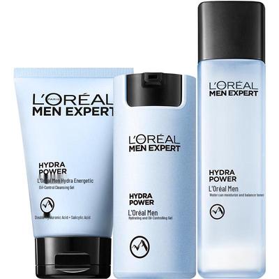 L'Oréal Men's Hydra Power Skincare 3-Piece Set