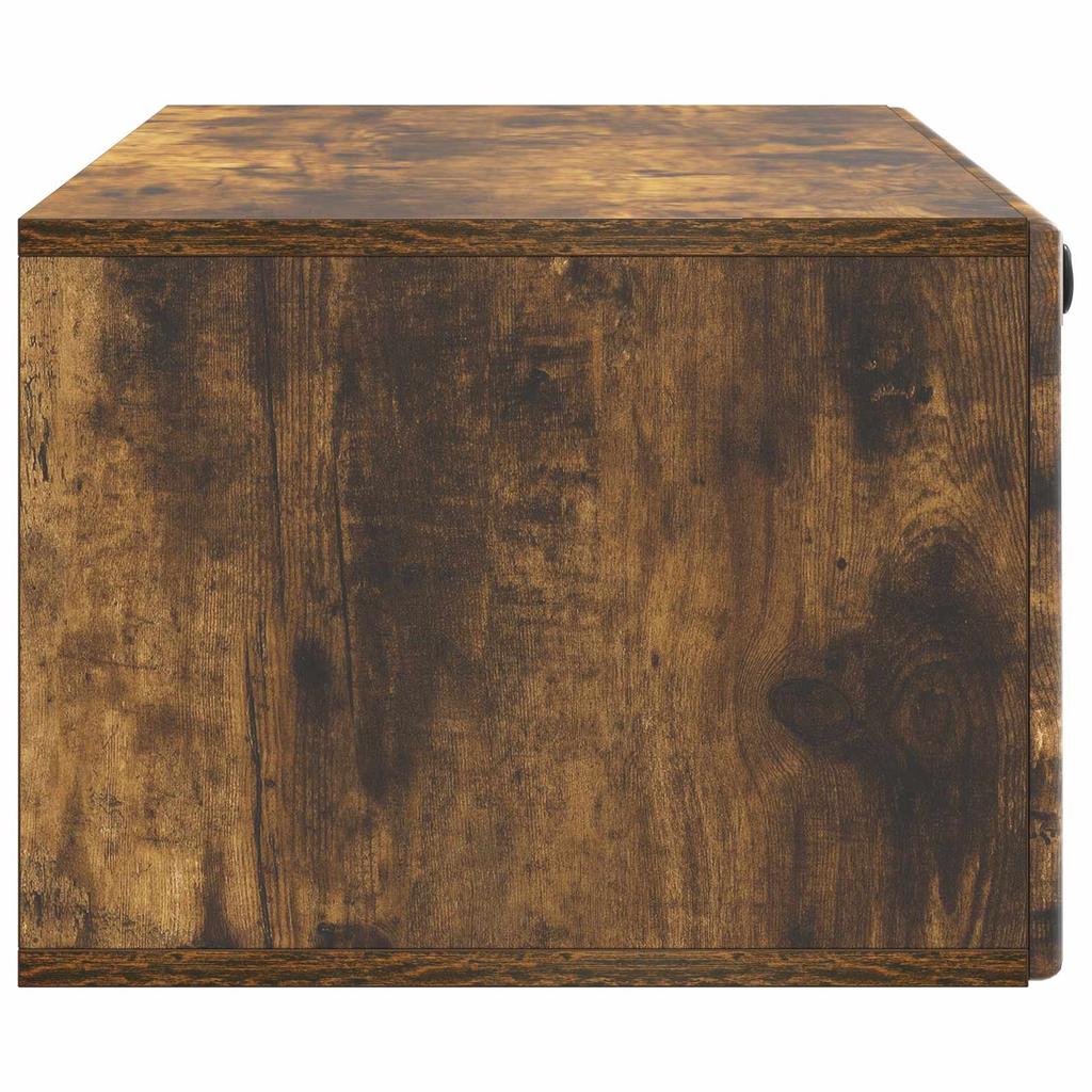 Wall Mounted TV Cabinet 98 x 41 x 30 cm Smoked Oak