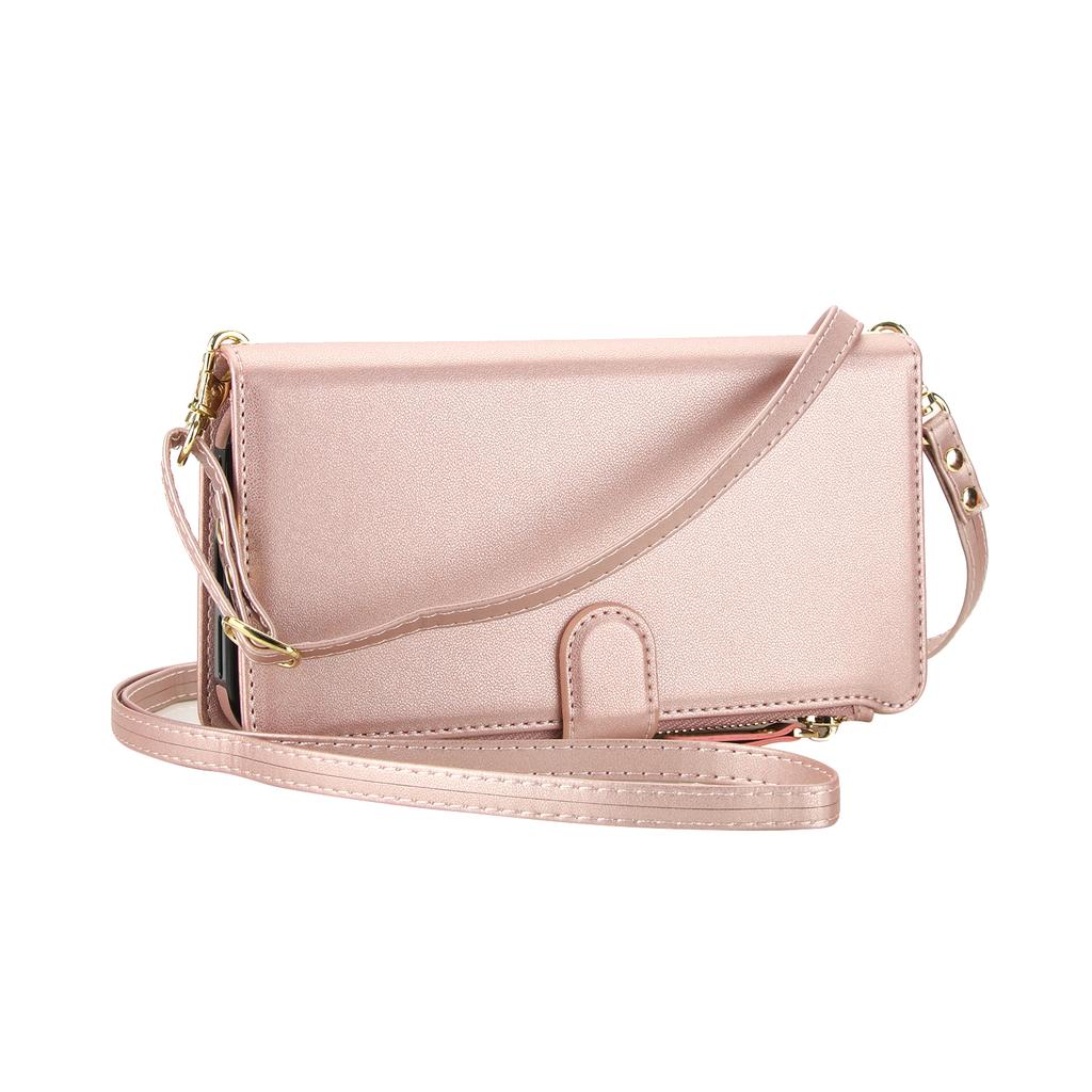 Detachable Crossbody Card Wallet Case for Samsung Galaxy S26 Ultra S25 Edge S24 Fe S23 Plus S22 A36 A56 A17 A26 Leather Cover