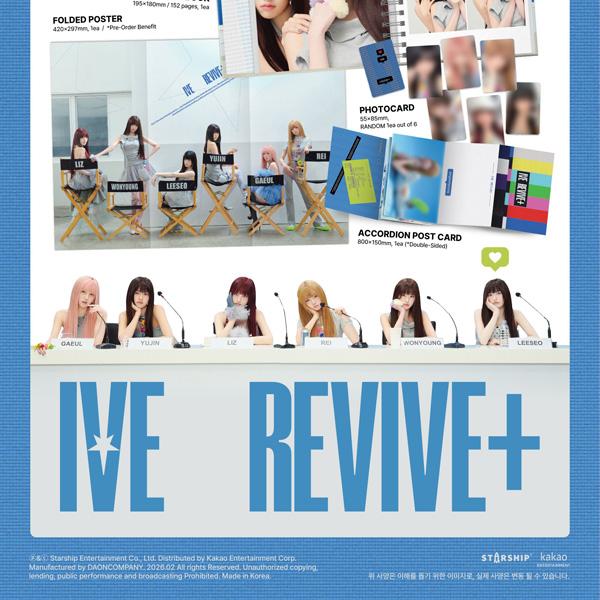 [Przedsprzedaż] IVE - Drugi Album [REVIVE+] (Wersja ze SPOILERAMI)