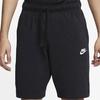 Nike Sportswear Club Solid Color Cotton Casual Shorts Black Men's BV2773-010