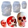 1 Pcs Scarface Skull Glue Mold Skull Silicone Candle Mold Halloween Diy Candle Molds for Candle Making Candle Mold