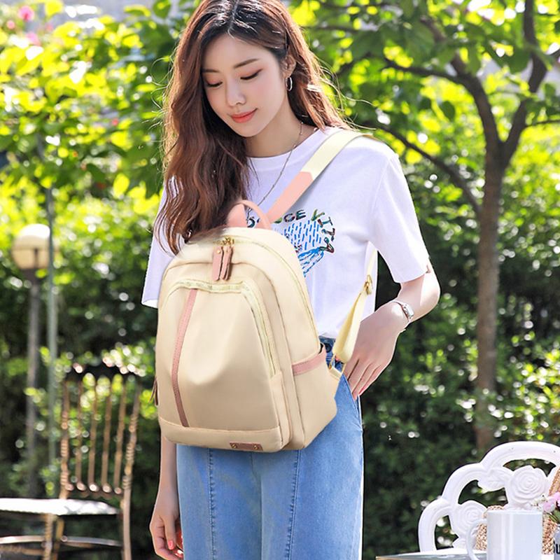 Yogodlns Fashion Oxford Backpack Women Large Capacity School Bags For Teenager Waterproof Travel Rucksack Casual Girls Knapsack