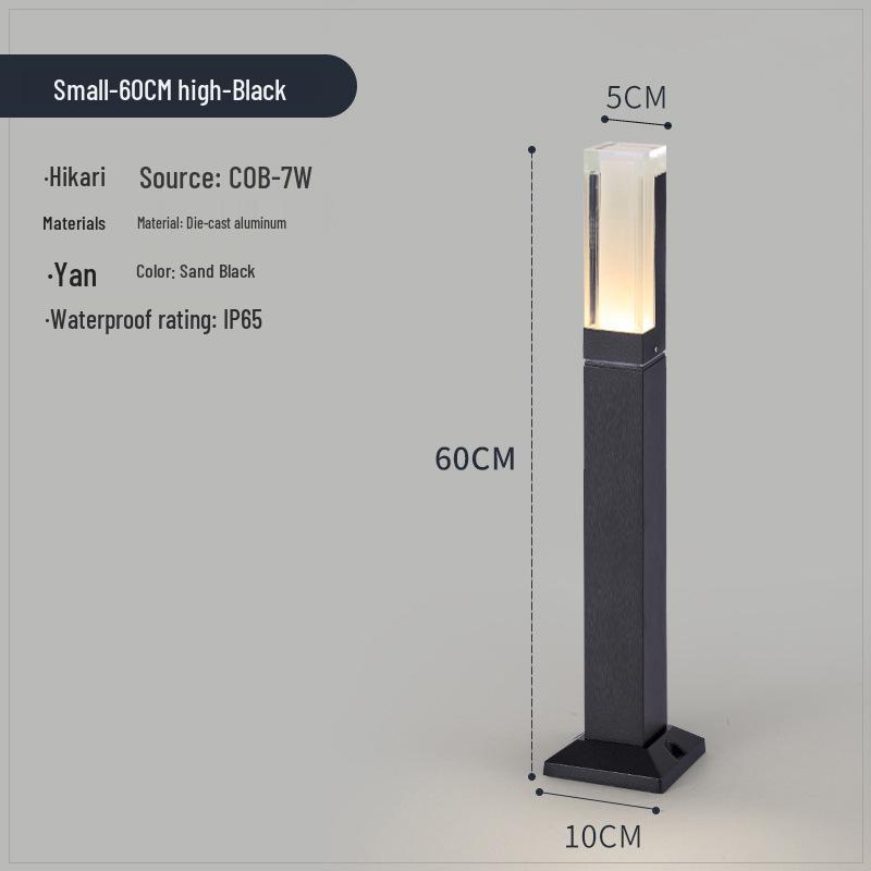 Waterproof Modern LED Lawn Light for Outdoor Courtyards and Gardens