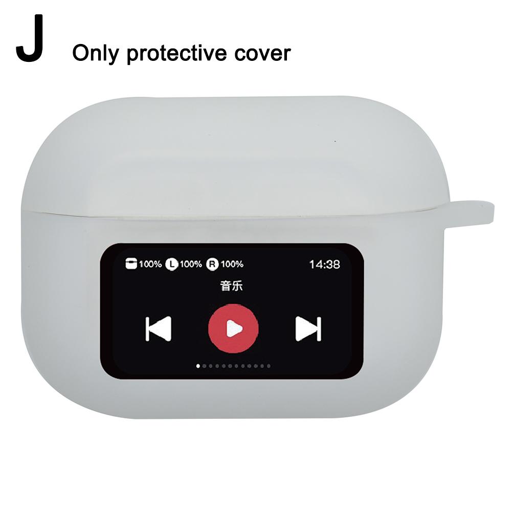 Dla AirPods A9 Pro Z Narożnikami Ekranu Odporne na Wstrząsy Antypoślizgowe Pełne Pokrowiec Ochronny Dla AirPods A9 Pro 50g