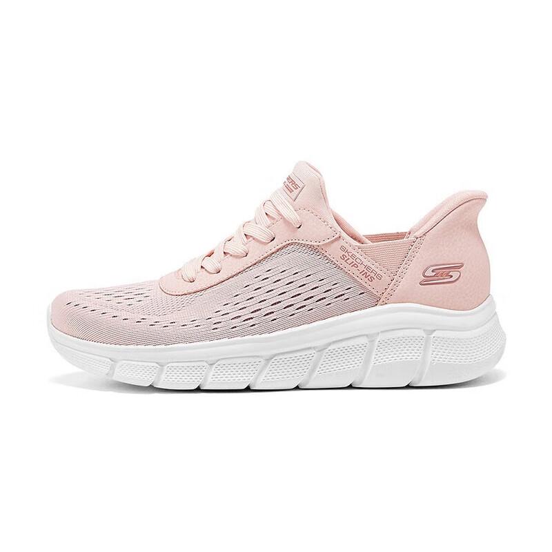 Skechers Women's 117303-LTPK Light Pink Casual Athletic Shoes