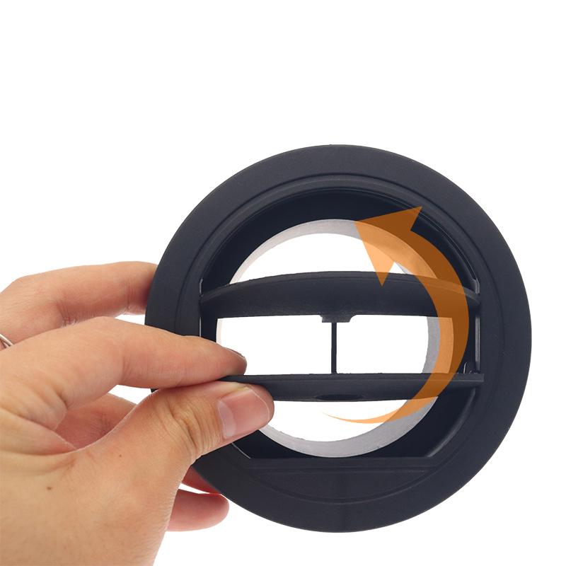 42/60/75/90mm Parking Diesel Heater Warm Air Vent Duct Pipe Outlet Rotatable Exhaust Joiner Connectorr For Car Truck VAN Camper