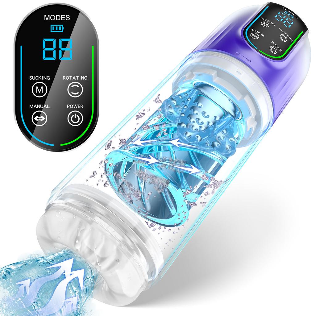 Automatic Male Masturbator - Penis Pump Male Sex Toys for Men Sex Toy Adult Toys Sex Machine Pocket Pussy Male Stroker Male Masturbator