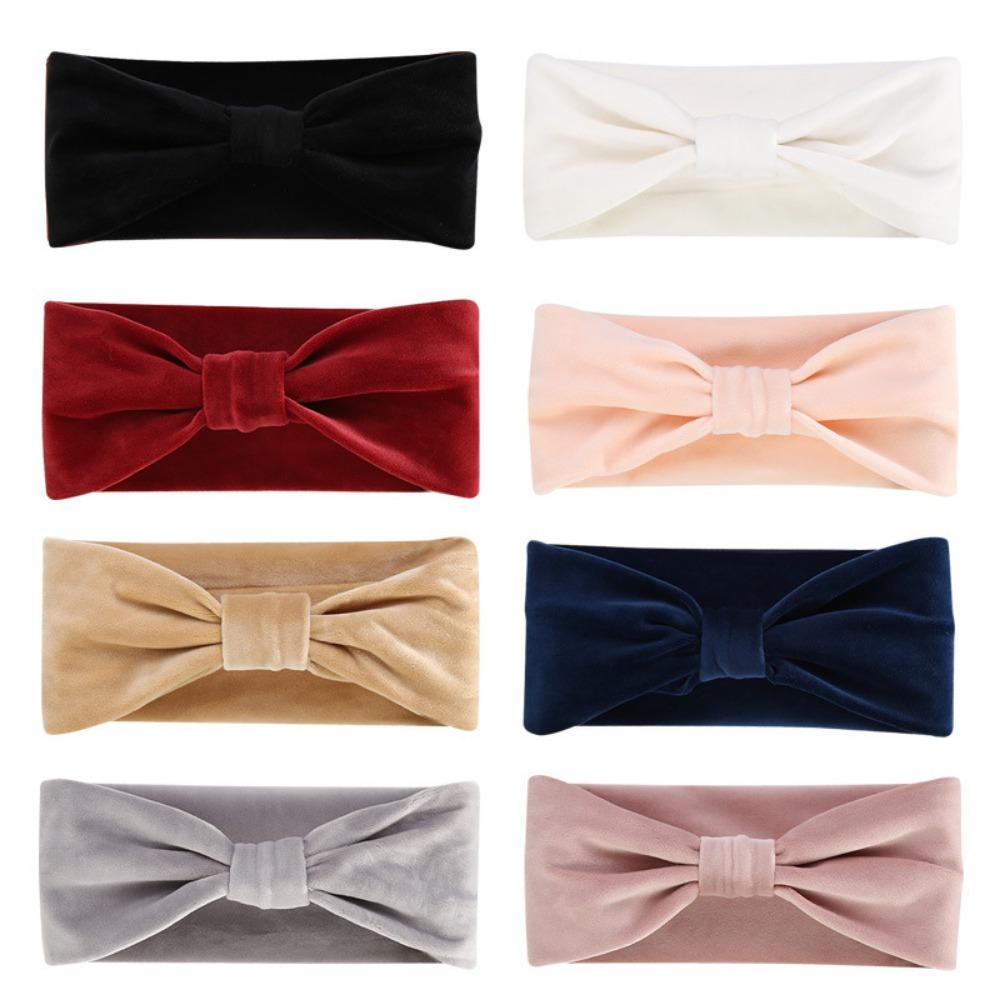 Women Soft Elastic Non Slip Headbands, Wide Hair Bands for Yoga Running Gym Sports Head Wraps