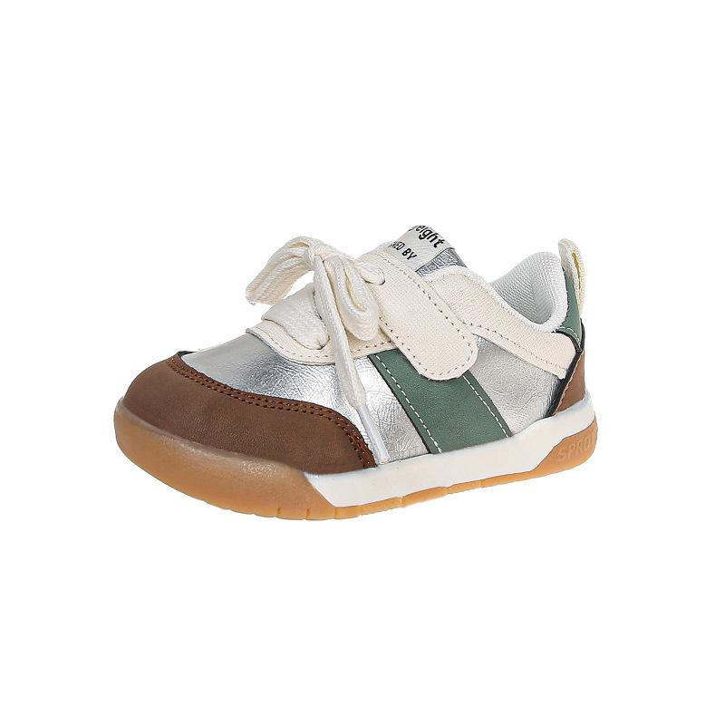 Baby leather toddler shoes 0-1-3 years old men and women children's shoes casual shoes baby spring soft sole breathable baby shoes