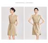 High-End Women's Sleeveless Waist-Cinched Business Dress - New Summer Arrival