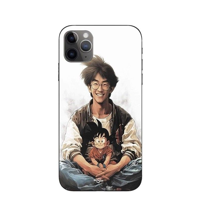 Phone Case - Maniacase - Iphone 11 Pro Max - Akira Toriyama Goku - Silicone - Soft