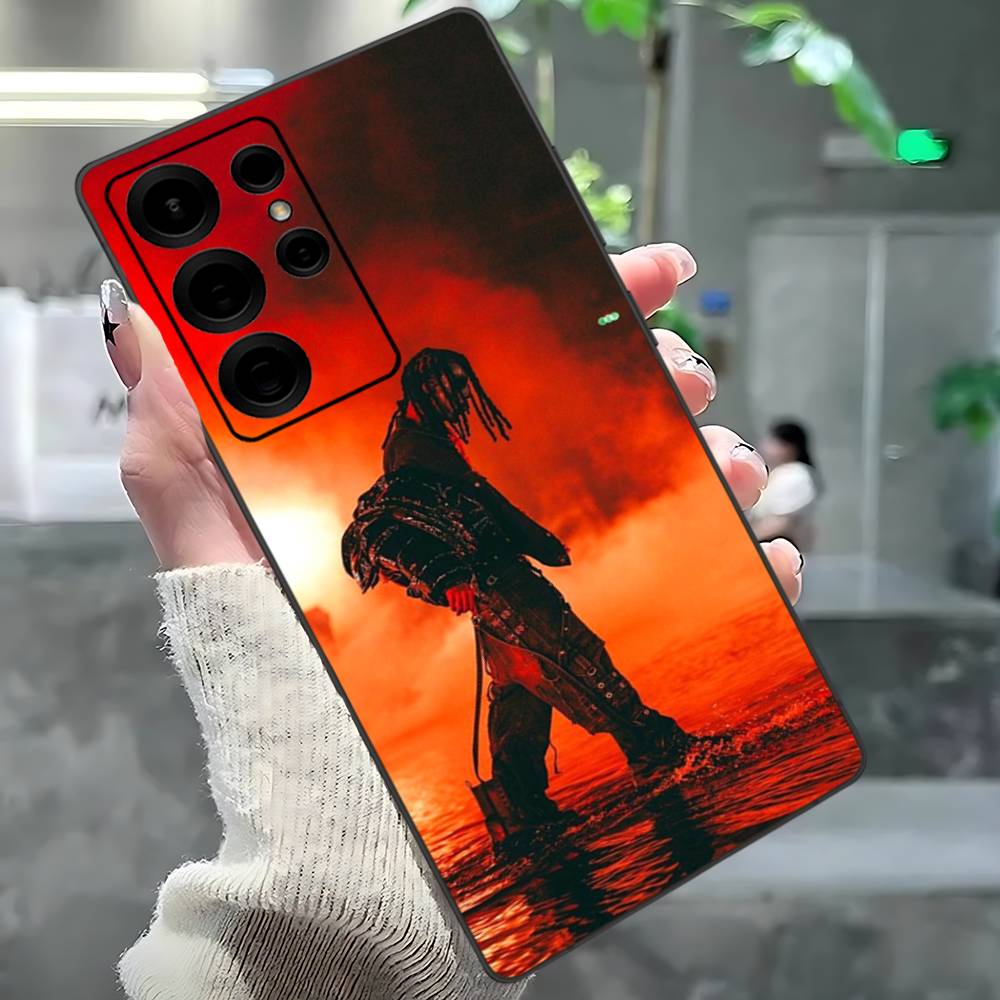 P-playboi Carti I AM MUSIC Phone Case For Samsung S 24 Fe 25 Ultra Plus 20 Lite 21 30 22 23 24 22 Ultra 5G Fundas