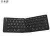 Foldable Bluetooth Keyboard Wireless Folding Keyboard for iPhone Ipad Smartphone Mini Rechargeable Travel Keyboard Russia/Korea