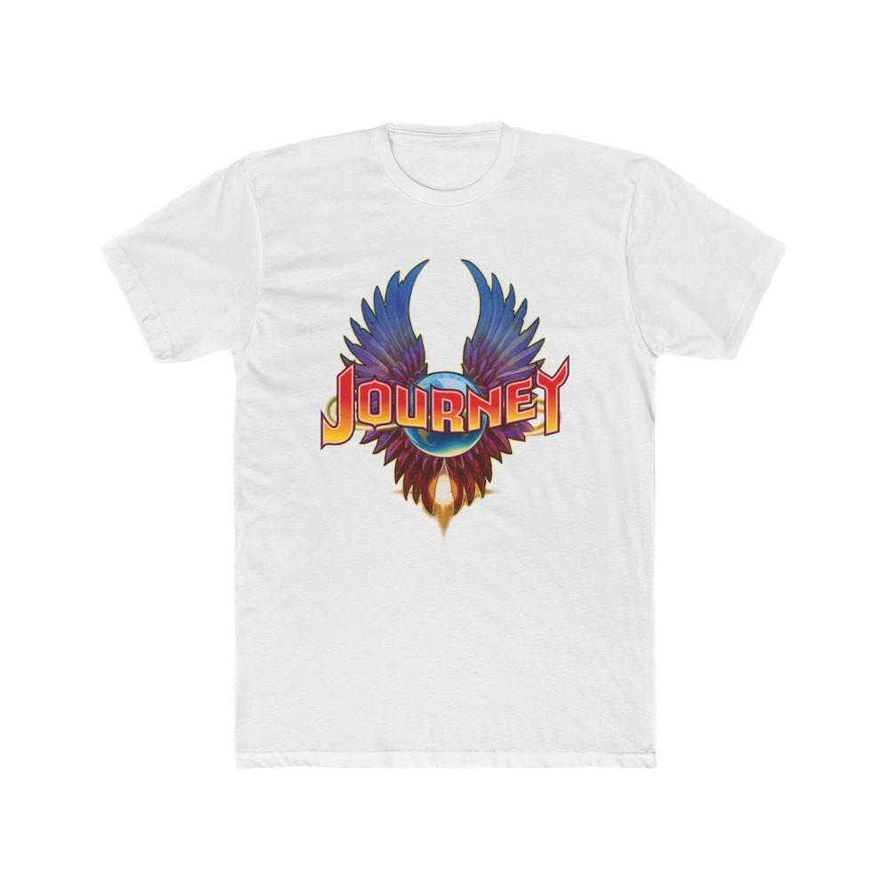 

Journey T shirt band Men s Cotton Crew Tee vintage classic rock FAST SHIPPING Unisex T-Shirt M
