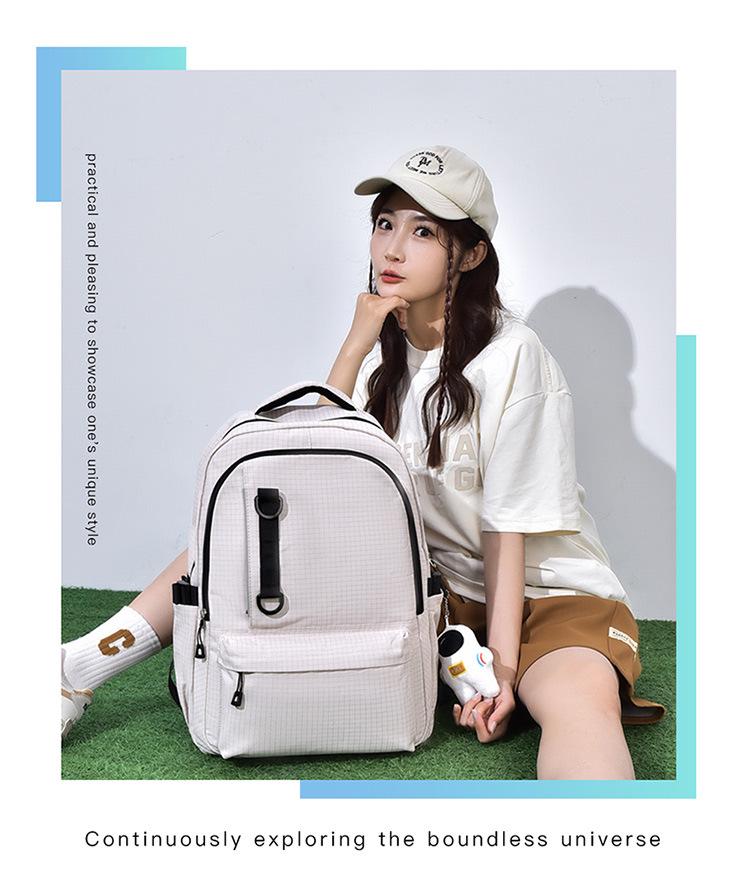 Trendy Large Capacity Backpack for Students - Lightweight, Stylish, and Perfect for Travel