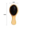 Mini Portable Boar Bristle Scalp Massage Brush