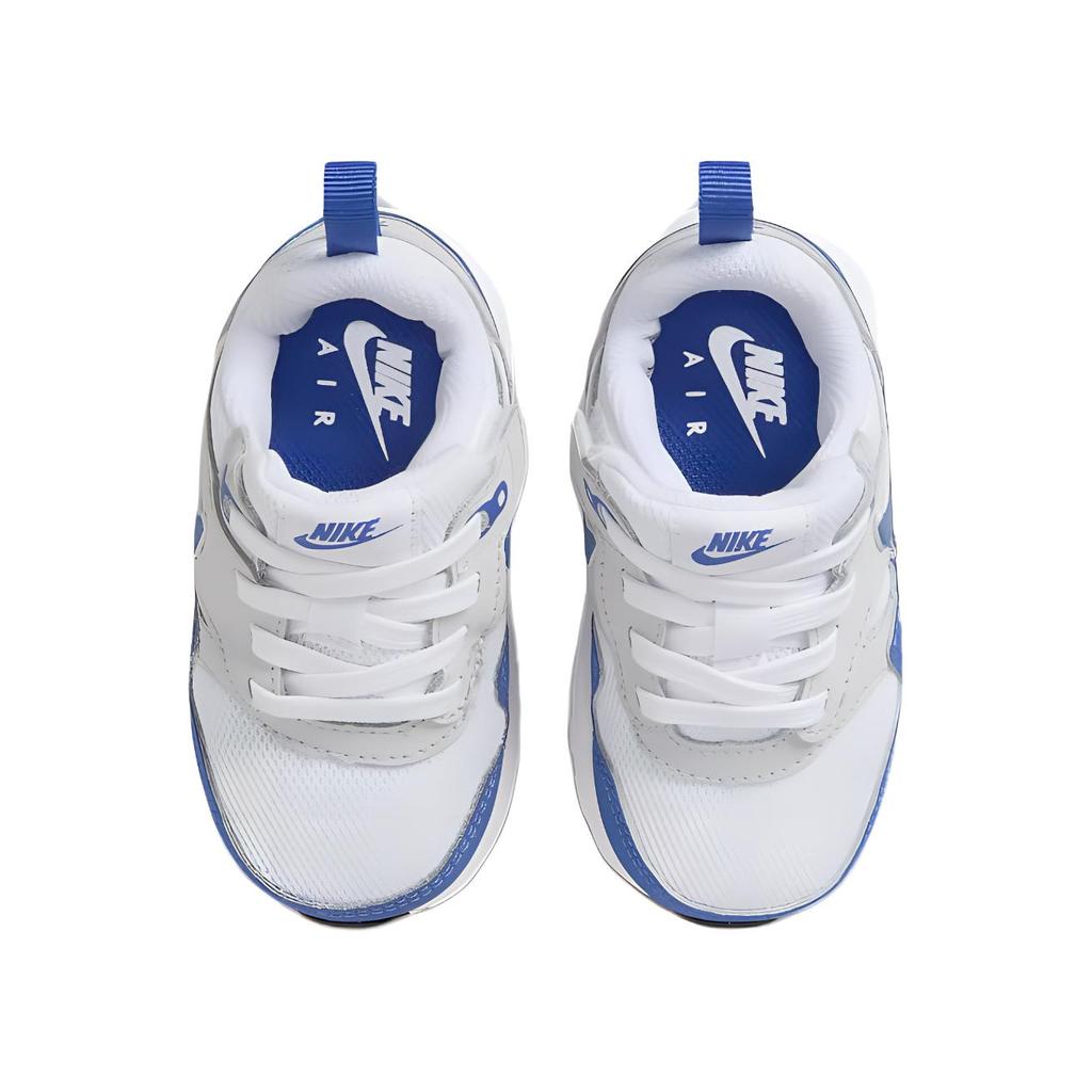 Nike Air Max 1 EasyOn TD Královsky modré dětské tenisky Bílá Neutrálně šedá Černá DZ3309-104
