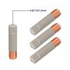 Pack of 30 Metal MIG Welding Torch Nozzles with Heat Dissipation Design and Durable Coating for TIG 15AK MAG Compatibility