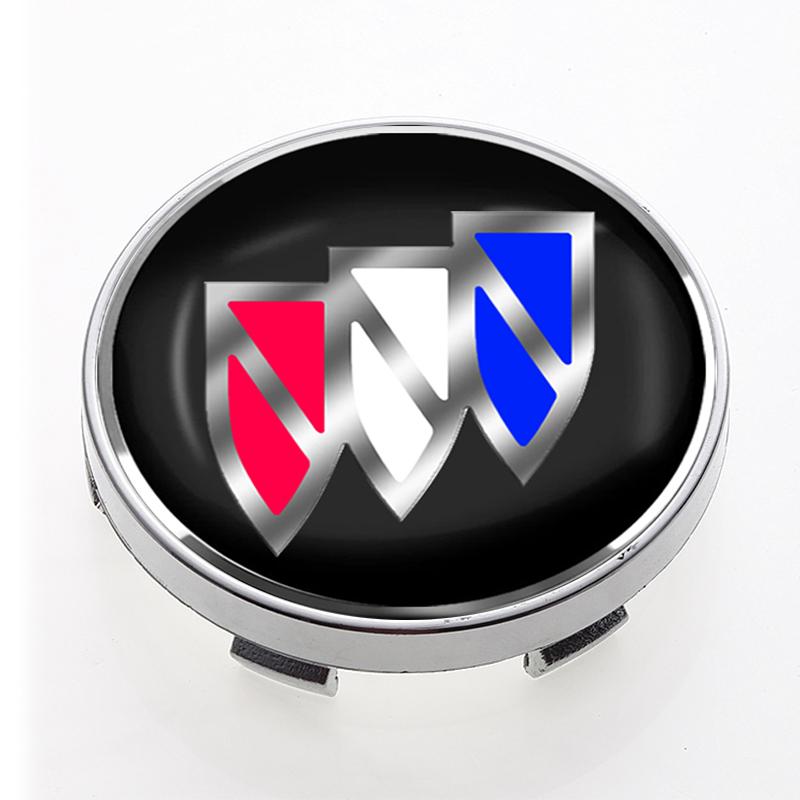 4Pcs 60MM Car Wheel Center Hub Cap Car Accessories For Buick Encore Regal Lacrosse Enclave Avenir Cascada GL8 Envision Anthem