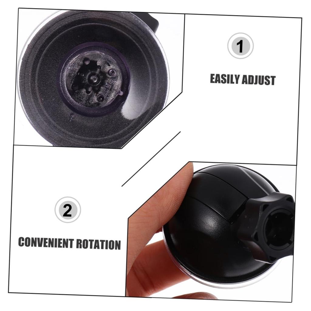 PartyKindom Dash Cam Bracket Dash Cam Holder Dash Camera Suction Cup Mount Car Dash