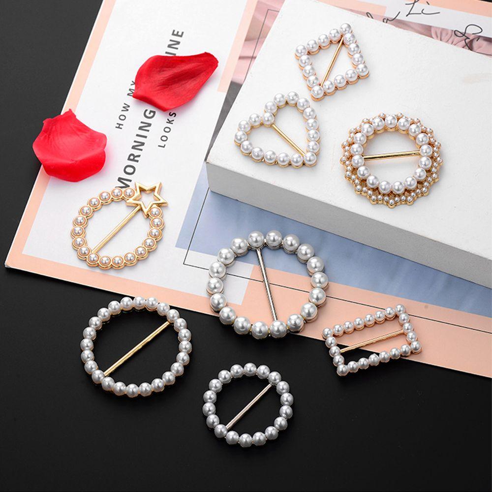 Scarf Ring Clothing Accessories Clothes Waist Buckle Scarf Buckle Corner Knotted Buttons Brooch