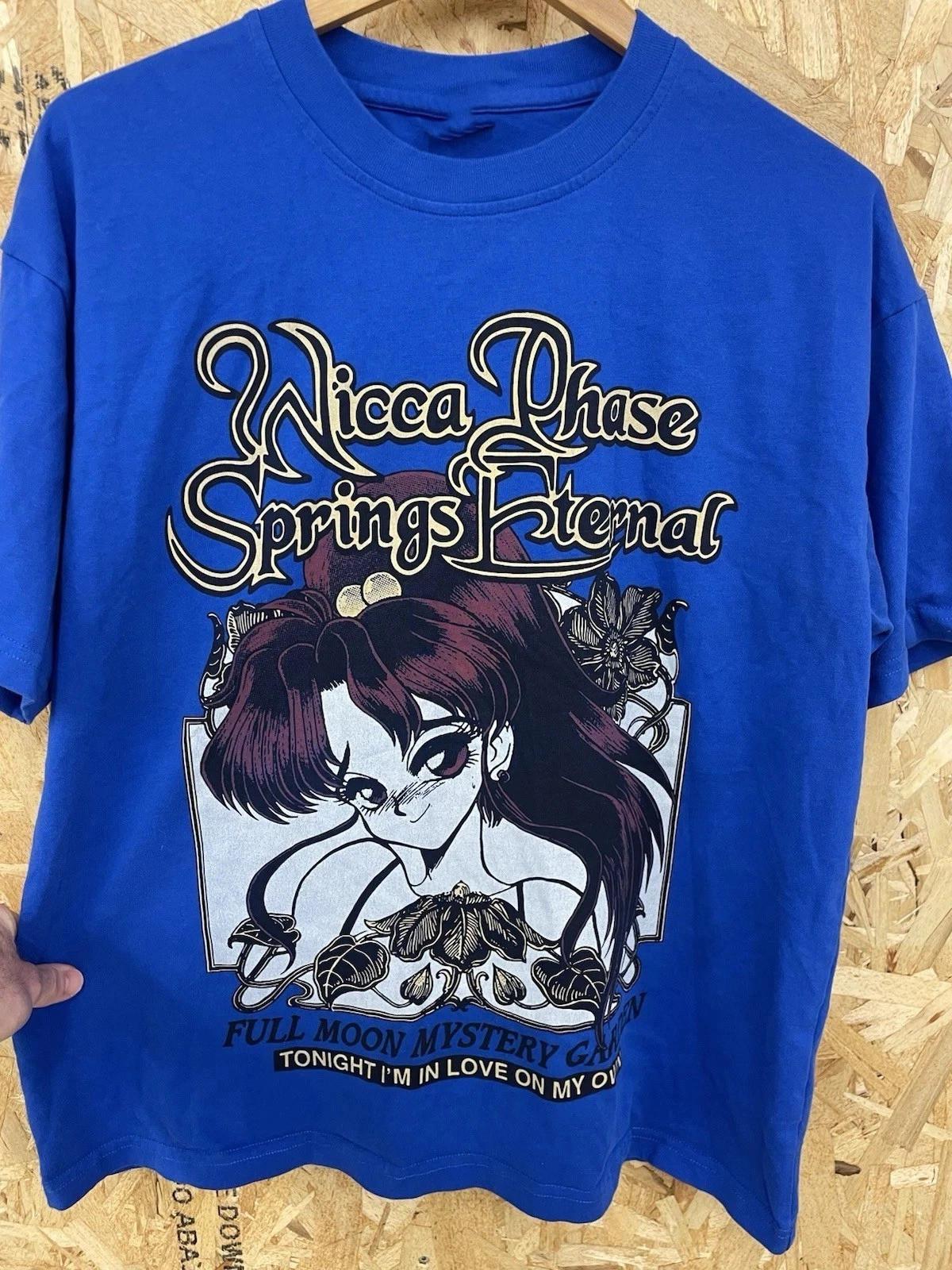 Wicca Phase springs eternal Full Moon Mystery T Shirt Full Size S-5XL S разноцветный