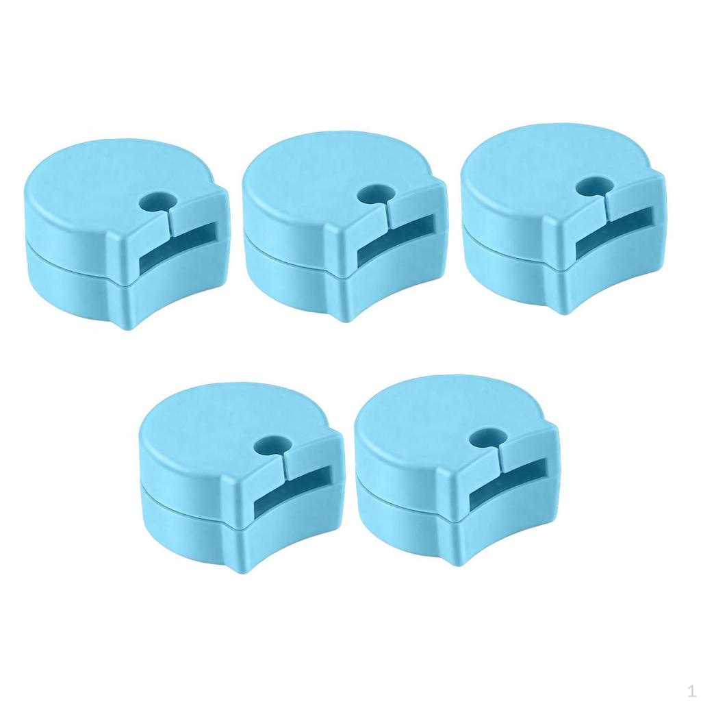 5 Pieces Clarinet Thumb Finger Rests for Woodwind Instrument Replacement Hand Supports