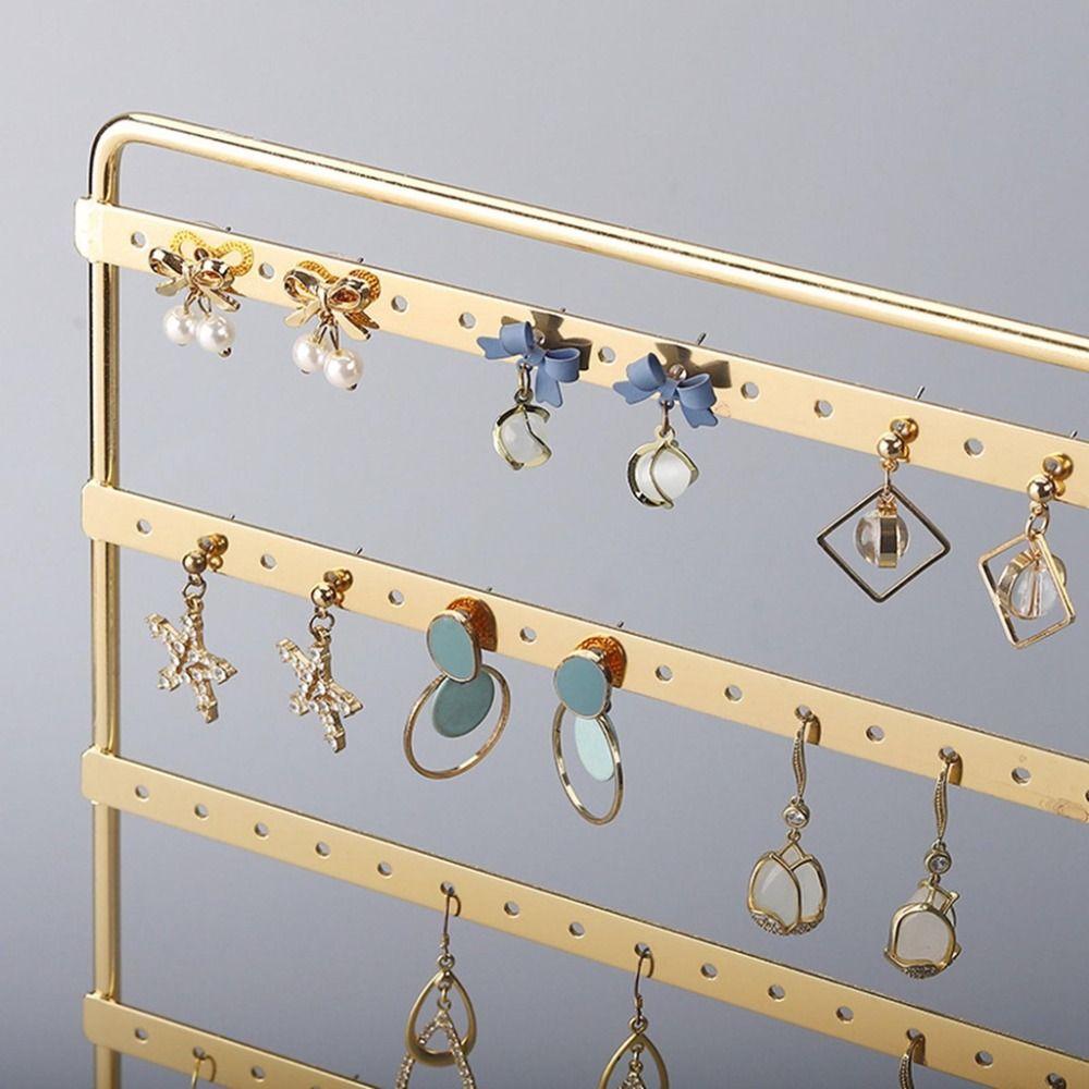 DIY Jewelry Display Stand 6-Tiered Ear Stud Rack Earrings Storage Rack  For Home & Retail Use