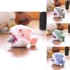 Shark Plush Toy With Pullable Spinning Tail Keychain Super Soft Stuffed Animal Gift For Kids 13cm