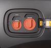 Silicone Waterproof Magnetic Charging Port Cover for Ideal L6-L9 Cars - Black Tech Accessory