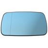 BMW 3 E46 98-05 Mirror Insert HEATED BLUE Left = Right
