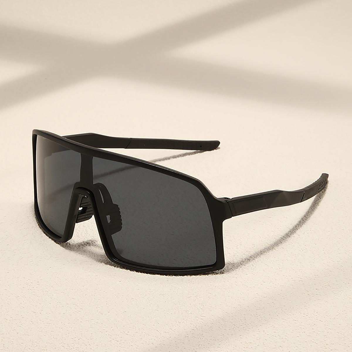 

A pair of retro large frame women s sports glasses outdoor sports mountain riding sunglasses UV protective sunglasses