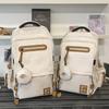 Schoolbag High-value Campus Style Lightweight and Versatile Leisure Travel Male and Female Junior High School High School Student Schoolbag Large 